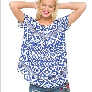 Desigual Agape‎ Bleu Blouse